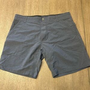 Kuhl Gray Flat Front Shorts Lightweight Casual Wear